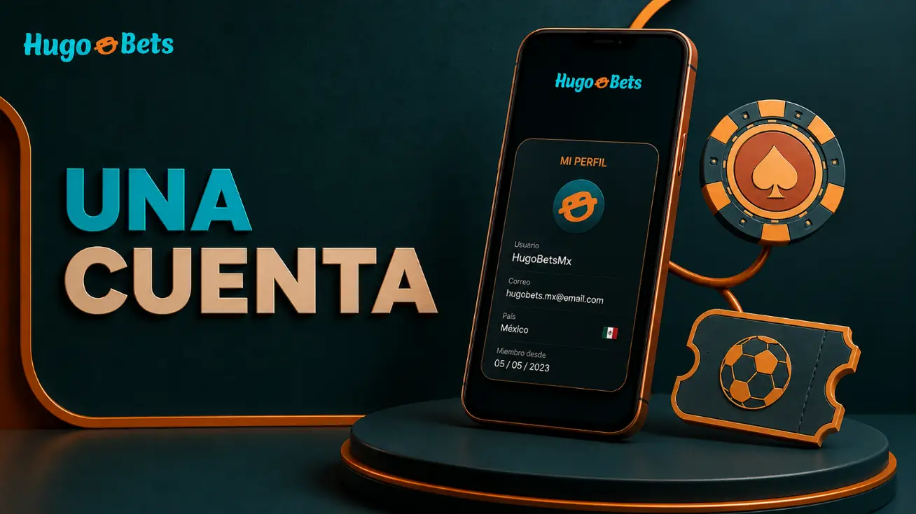 Una Cuenta para Todos los Productos de Hugo Bets